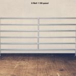 6 Rail 1 5/8 Horse Corral Panel